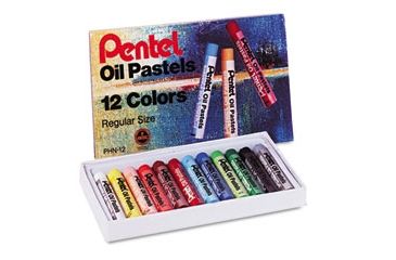 Image of United Stationers Crayon Oil Pst Ast St12 PENPHN12, Unit ST
