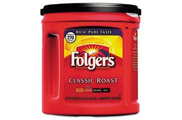 Image of United Stationers Coffee Folgers Decaf .9oz Ct42 FOL06927, Unit CT