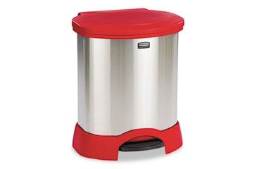 Image of United Stationers Container Stepon 23gal Bk RCP614687BK, Unit EA