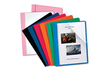 Image of United Stationers Cover Report Clr Frnt Bk Bx25 ESS55806, Unit BX