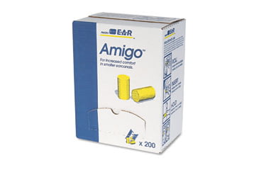 Image of United Stationers Earplugs Clsc-sml Unclrd Bx200 MMM3101103, Unit BX