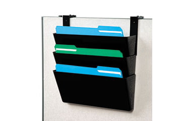 Image of United Stationers File Wall Ltr 3/pk Bk DEF73504, Unit EA