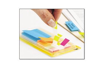 Image of United Stationers Flag 1x1.5 Page Mkrs Ast Pk4 MMM672P1, Unit PK