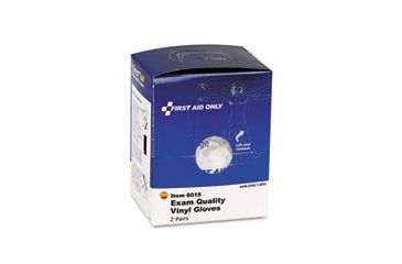 Image of United Stationers Gloves Vinyl 2pr/bx FAO6018, Unit BX