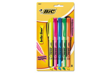 Image of United Stationers Hilighter Briteliner Flbl Dz12 BICBL11BE, Unit DZN