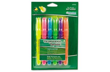 Image of United Stationers Hilighter Chisel Pt 6 Ast DIX47076, Unit ST