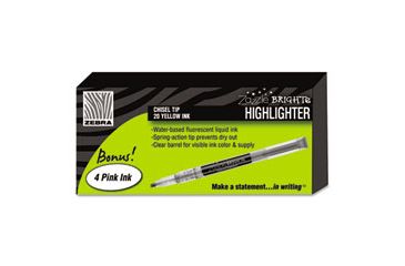 Image of United Stationers Hilighter Chisel Tip Yel Bx6 ZEB17100, Unit BX