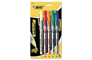 Image of United Stationers Hilighter Z4brite Ast St5 BICB4P51ASST, Unit ST