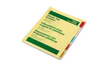 Image of United Stationers Index Eco Bnd Ltr 5clr/st AVE11465, Unit ST