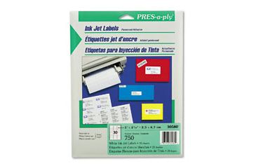 Image of United Stationers Label Pap Ij 4x3 1/3 Wht AVE30584, Unit BX