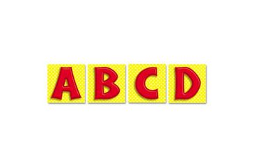 Image of United Stationers Letters Black CDP119013, Unit EA