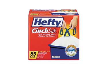 Image of United Stationers Liner Hefty Cinch30gal Bk Bx55 PCTE81959, Unit BX