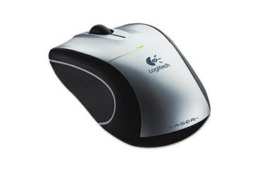 Image of United Stationers Mouse Wireless M5o5 Bk LOG910001321, Unit EA
