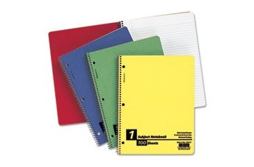 Image of United Stationers Notebook Wrbnd 11x8.5c/rl AMP25007, Unit EA