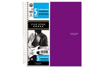 Image of United Stationers Notebook Wirebd 1sub Ast MEA06044, Unit EA