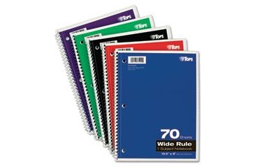 Image of United Stationers Notebook3subclge Rlewh TOP65361, Unit EA