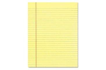 Image of United Stationers Pad Lglrule 50sh8.5x11 Ca Pk12 TOP7522, Unit PK