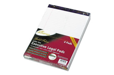 Image of United Stationers Pad Lgl 4pd/pk 5x8 Wht AMP20018, Unit PK