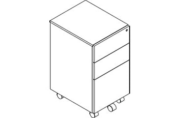 Image of United Stationers Pedestalfile/filetoffee MLNSKFFTOF, Unit EA