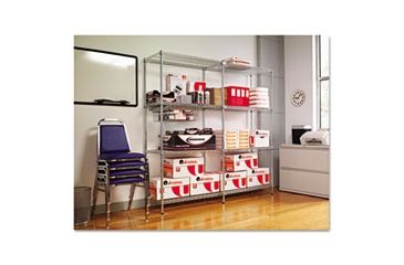 Image of United Stationers Shelving Wirestart48x18bk ALESW504818BL, Unit EA