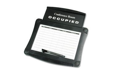Image of United Stationers Sign Conf Room Scheduler QRT995, Unit EA