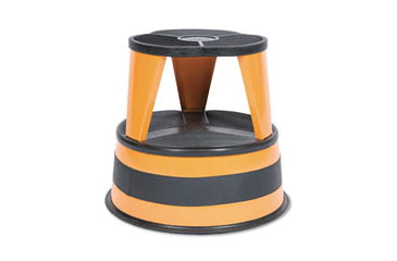 Image of United Stationers Stool Step Rolling Bk CRA100192, Unit EA