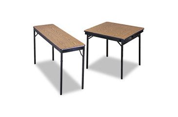Image of United Stationers Table Flding 24x72 Bk/wal BRKCL2472WA, Unit EA