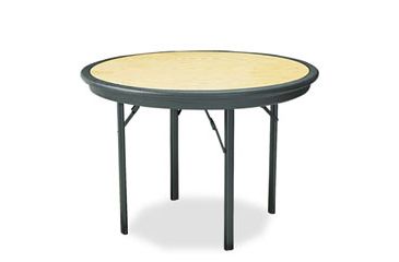 Image of United Stationers Table Fold Round 42 Loak ICE65149, Unit EA