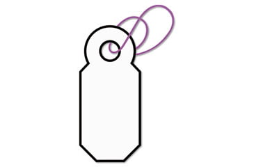 Image of United Stationers Tag Jewhtlry 100/pk Wht AVE11038, Unit PK