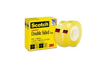 Image of United Stationers Tape Dbl Coated 1/2x900 MMM66512900, Unit RO