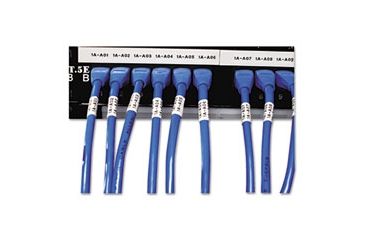 Image of United Stationers Tape D1 Fabrc 3/4 Bk/wht DYM16954, Unit EA