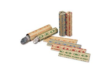 Image of United Stationers Wrapper 1/2 Dollr Coin Bf PMC53050, Unit PK