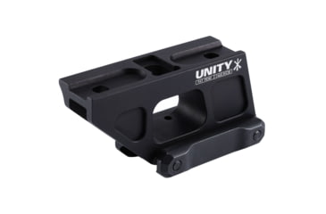 Image of Unity Tactical FAST Comp Series Mount, 2.26" Optical Height, CompM4/CompM4s Footprint, Anodized Finish, Black, COMB