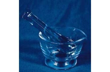 Image of Variety Glass Mortar And Pestle Glass 1 Oz 826-1