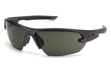 Image of Venture Gear Tactical Semtex 2.0 Safety Glasses w/Forest Gray Anti-Fog Lens, Gun Metal, Universal VGSGM1422T
