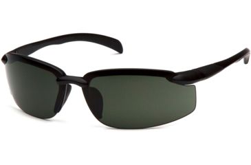 Image of Venture Gear Waverton Safety Glasses w/Forest Gray Lens, Black, VGSB1126DB