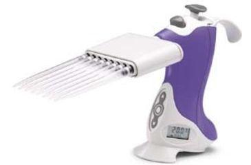 Image of Vistalab Ovation Pipet 8 Ch 5.0-250UL 1160-0250