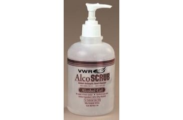 Image of VWR AlcoSCRUB Instant Antiseptic Hand Cleanser 42016-12-601 Pump Bottle, 473 Ml (16 oz.)