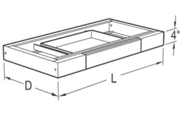 Image of Vwr Apron 2 Drawer 22X54 CFA02M225403