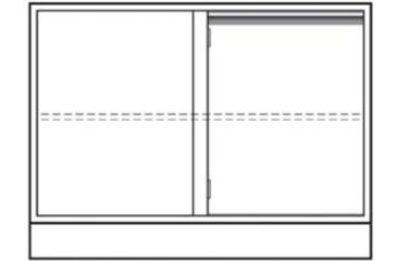 Image of Vwr Base Unit 1DR Crn 48X22X36 CFG-2128-12