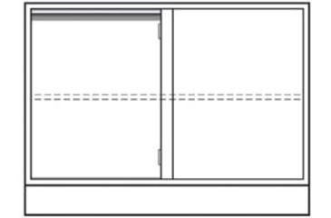 Image of Vwr Base Unit 1DR Crn 48X22X36 CFG-2138-12