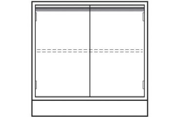 Image of Vwr Base Unit 2DOOR 30X22X36 CFC-2035-12