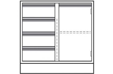 Image of Vwr Base Unit DR/4DWR 48X22X36 CFE-2458-12