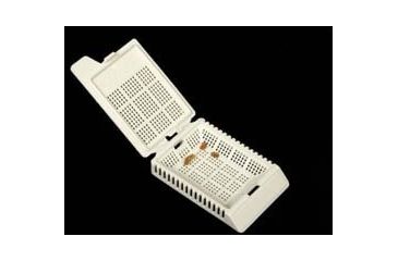 Image of VWR Biopsy Processing/Embedding Cassettes Multichamber Biopsy Cassettes Orange, Pack of 1, VWR-650-7