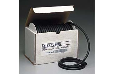 Image of VWR Black Latex Rubber Tubing BL808R 50'' Reel Length