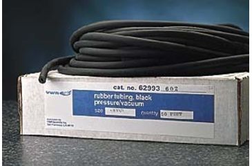 Image of VWR Black Vacuum Rubber Tubing 8592 93/4'' Coil Length