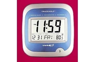 Image of VWR Calendar/Thermometer Wall Clock 1072