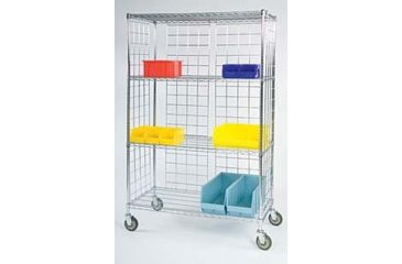 Image of Vwr Cart 3 Sided Encl 24X36X78 R243672CTS-4V