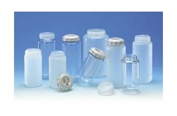 Image of VWR Centrifuge Bottles with Caps, Spherical-Bottom BMP-CE-912 Polycarbonate Bottle With Screw Cap