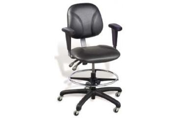 Image of VWR Contour Lab Chairs with Armrests VDAC-L Chairs Meeting Ca Technical Bulletin 117 Requirements Desk Height
